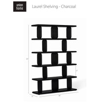 Union Home Laurel Shelving - Charcoal -  LVR00354