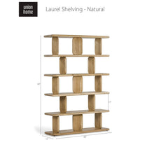Union Home Laurel Shelving - Natural  - LVR00334