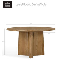 Union Home Laurel Round Dining Table -  DIN00217