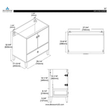 Blossom Lyon 30 Inch Bathroom Vanity - V8023 30 01
