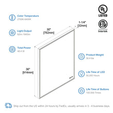 Blossom Stellar 30 Inch LED Mirror - LED M4 3036 MB