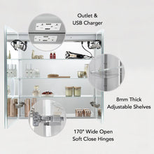 Blossom Asta – 30 Inches LED Medicine Cabinet - MCL2 3032