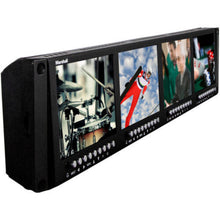 Marshall Electronics Quad 4.5" Rack-Mountable Monitor Unit with 3G-SDI, HDMI & Composite (2 RU) - ML454V2