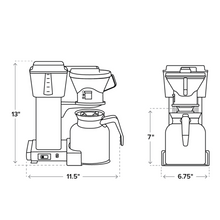 Moccamaster KBTS Coffee Maker in Polished Silver - 79212