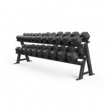 Johnson Health Tech Matrix Varsity 2-Tier Hex Dumbbell Racks - Matrix Varsity 2-Tier Hex Dumbbell Rack - VY-D697