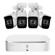 Lorex 4 Camera 8 Channel 4K 2TB 8MP IP Security Surveillance System New - N4K2-84WB