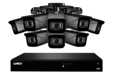 Lorex  16-Channel Fusion NVR System with Eight 4K (8MP) IP Cameras Security Surveillance System New - N4K3-168BB