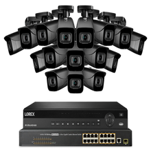 Lorex NC4K8-3216BB 32-Channel NVR System with Sixteen 4K (8MP) IP Cameras Security Surveillance System New - NC4K8-3216BB