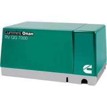 Cummins Onan QG 7000 7kW RV Generator 7.0HGJAB-6756 RV Gasoline Single Phase 120 Volt Air Cooled EVAP New
