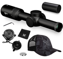 Vortex Optics Viper PST Gen II Second Focal Plane 1-6X24  (MRAD) Reticle, 30 mm Tube Riflescope with Wearable4U Bundle - VMR-2