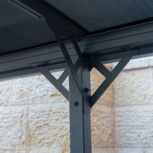 Palram - Canopia | Palma 5000 Carport/Patio Cover - Gray/Gray - 16X10x7 ft - HG9134