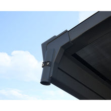 Palram - Canopia | 10x16 ft Vitoria 5000 Polycarbonate Carport  - Gray/Gray - HG9130