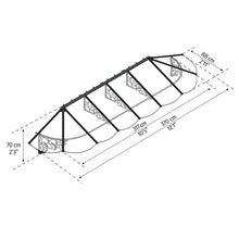 Palram - Canopia | Lily Door Awning - HG9575