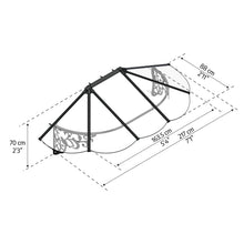 Palram - Canopia | Lily Door Awning - HG9575