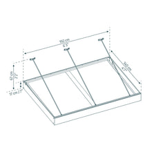 Palram - Canopia | Sophia XL Patio/Entryway/Window Awning - HG9542