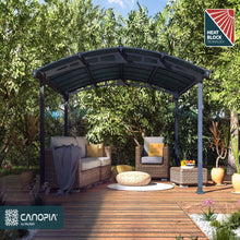 Palram - Canopia | Tucson 4300 12x14 Ft Gazebo - Gray - HG9161