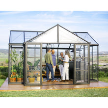 Palram - Canopia | 12x15 Ft Triomphe Chalet Greenhouse - HG5500