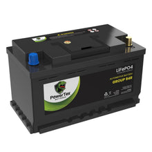 PowerTex 2022 GMC Sierra 1500 L6 3.0LReplacement Car Battery BCI Group 49 Lithium LiFePO4 Automotive Powertex Battery - PTLG49-0117
