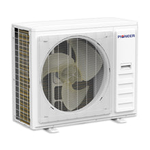 Pioneer Triple Split 36000 BTU 3-Ton Quantum Ultra Wi-Fi 22.5 SEER2 Energy-Star Multi (3) Zone Wall Mount Air Conditioner Heat Pump 230-Volt - WYT040GLSI24M4-12W-12W-12W
