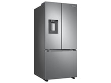 SAMSUNG 30" 22 cu. ft. Standard Depth 3-Door French Door Smart Refrigerator with External Water/Ice Dispenser in Fingerprint Resistant Stainless Steel - RF22A4221SR