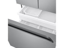 SAMSUNG 30" 22 cu. ft. Standard Depth 3-Door French Door Smart Refrigerator with External Water/Ice Dispenser in Fingerprint Resistant Stainless Steel - RF22A4221SR