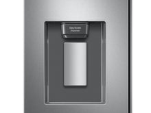SAMSUNG 30" 22 cu. ft. Standard Depth 3-Door French Door Smart Refrigerator with External Water/Ice Dispenser in Fingerprint Resistant Stainless Steel - RF22A4221SR