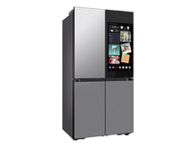 SAMSUNG Bespoke 36" 23 cu. ft. Counter Depth 4-Door Flex Refrigerator with AI Family Hub+ & AI Vision Inside in Stainless Steel - RF23DB9900QDAA