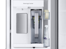 SAMSUNG 33"  25 cu. ft. Standard Depth 3-Door French Door Refrigerator with Beverage Center and Dual Ice Maker in Stainless Steel - RF25C5551SR/AA