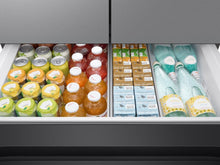 SAMSUNG Bespoke 36" 29 cu. ft. Standard Depth 4-Door French Door Smart Refrigerator with Beverage Center in Stainless Steel - RF29BB8600QLAA