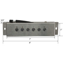 Awoco RH-SP08-BLW Powerful 8" Inline Blower Unit for Split Range Hoods, 4 Speeds, 8” Round Top Vent, 1000CFM - RH-SP08-BLW