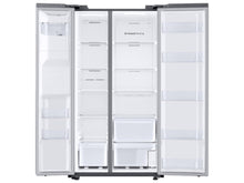 SAMSUNG 36" 27.4 cu. ft. Standard Depth Side-by-Side Refrigerator in Fingerprint Resistant Stainless Steel with Ice Maker - RS27T5200SR/AA