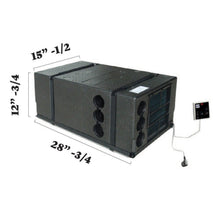 Pioneer 10,000 BTU 115V Under-Bench RV Inverter Packaged Heat Pump Air Conditioner - PYR009AZUDCIPD