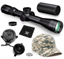 Vortex Optics Razor HD LHT 3-15x42 SFP (MOA) Reticle 30 mm Tube Riflescope with Mount and Hat Bundle - HSR-5i
