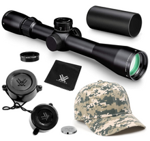 Vortex Optics Razor HD LHT 3-15x42 SFP (MRAD) Reticle 30 mm Tube Riflescope with Mount and Hat Bundle -  HSR-5i