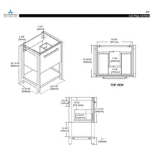Blossom Bathroom Riga 24 Inch Bathroom Vanity - V8022 24 01