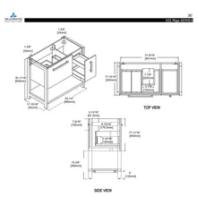 Blossom Riga 36 Inch Bathroom Vanity - V8022 36 01