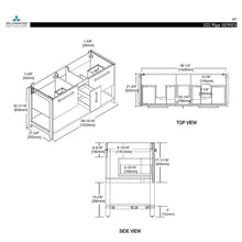 Blossom Riga 60 Inch Bathroom Vanity - V8022 60 01