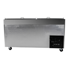 SABA SPP-70-9 - 70" Two Door Commercial Pizza Prep Table with 9 Pans
