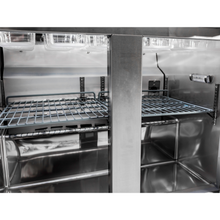 SABA SPS-36-15M - 36" Two Door Commercial Mega-Top Sandwich Prep Table with 15 Pans