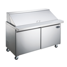 SABA SPS-36-15M - 36" Two Door Commercial Mega-Top Sandwich Prep Table with 15 Pans