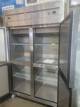 Chef AAA - SCD-880B, Commercial Half Door Dual Zone Refrigerator and Freezer Combination 32 cu.ft. - SCD-880B