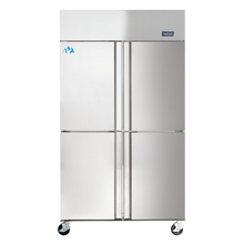 Chef AAA - SCD-880R, Commercial 4 Solid Door Reach-In Refrigerator 32cu.ft. - SCD-880R
