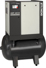 Schulz SRP-4010 Dynamic Air Compressor 10 HP 120 gal. 460V 3-Phase Horizontal - 970.3902-460