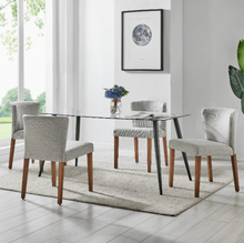 New Pacific Direct Albie KD Fabric Dining Side Chair, (Set of 2) -  3900076-410