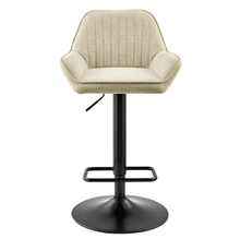 New Pacific Direct Luther Fabric Gaslift Swivel Bar Stool, (Set of 2)  - 9300122-528