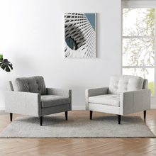 New Pacific Direct Ritchie KD Fabric Accent Arm Chair - 1900178-276