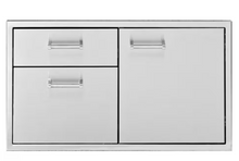 Delta Heat: 30" 2 Drawer Combo - DHDD302-B