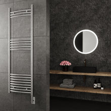 Paris Mirror Themis Wall Mounted Electric Towel Warmer in Chrome - THEMCHRCUR17