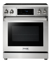 THOR Kitchen 30-Inch Tilt Panel Electric Range - Professional - TRE3001