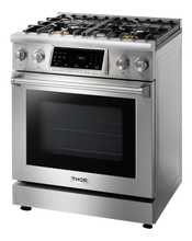 THOR Kitchen 30-Inch Tilt Panel Gas Range - Professional - TRG3001